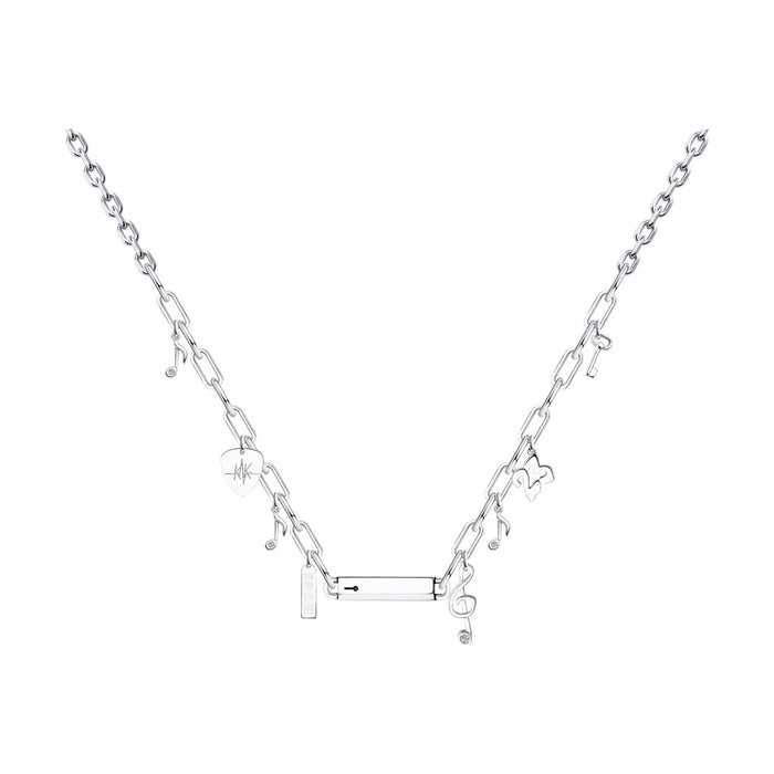 SKLV by SOKOLOV - Silver Music Notes And Charms On A Chain