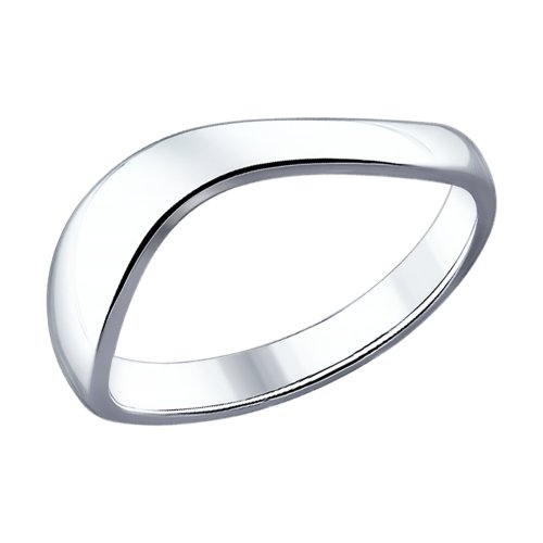 SOKOLOV - Basic Wave Band Ring, Silver