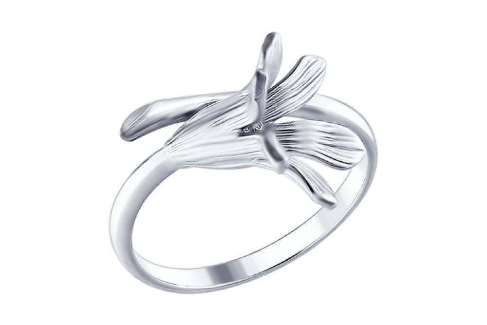 SOKOLOV - Silver Flower Wrap Ring