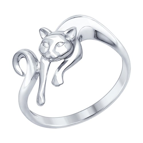 SOKOLOV - Cat Simple Silver Ring