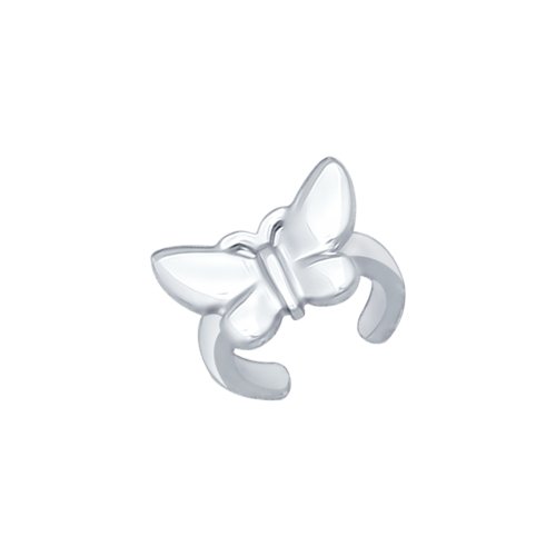 SOKOLOV - Small Helix Single Silver Butterfly Cartilage Earring