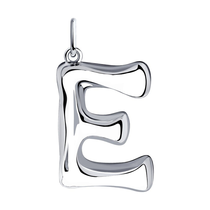 SKLV by SOKOLOV - Silver Letter Pendant "E"