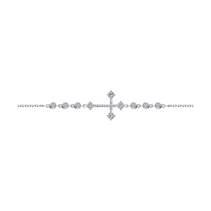 SKLV by SOKOLOV - Silver Cross Bracelet